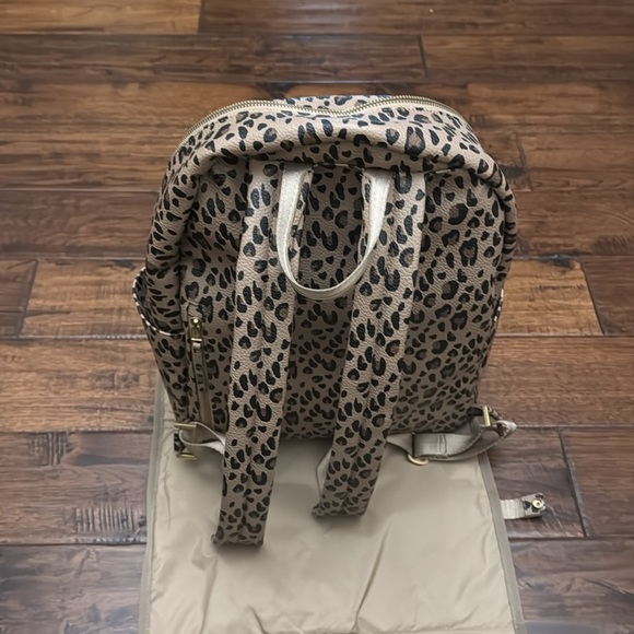 Great Condition Freshly Picked Classic backpack Diaper Bag in Leopard - Picture 2 of 5